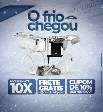 O frio chegou